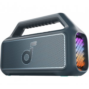 Bluetooth колонка Anker SoundCore Boom 2 New Version, 80W, BassUp 2.0, Водоустойчива IPX7, RGB светлини, Bluetooth 5.3, Синя Bluetooth колонка Anker SoundCore Boom 2 New Version, 80W, BassUp 2.0, Водоустойчива IPX7, RGB светлини, Bluetooth 5.3, Синя