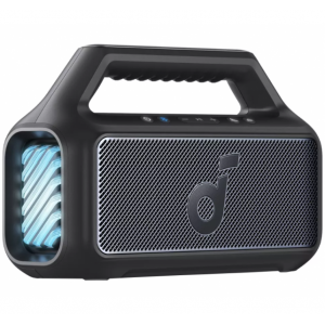 Bluetooth колонка Anker SoundCore Boom 2 New Version, 80W, BassUp 2.0, Водоустойчива IPX7, RGB светлини, Bluetooth 5.3, Черна Bluetooth колонка Anker SoundCore Boom 2 New Version, 80W, BassUp 2.0, Водоустойчива IPX7, RGB светлини, Bluetooth 5.3, Черна