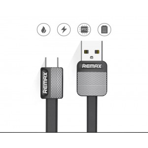 Плосък кабел с метално USB за APPLE устройства марка REMAX Плосък кабел с метално USB за APPLE устройства марка REMAX
