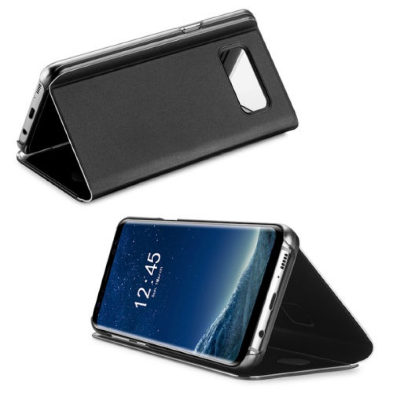 Калъф Flip Wallet с активен капак, Черен