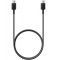 Кабел за Samsung USB-C / USB-C Cable, 25W, Planet Tech за зареждане и данни, 1 метър, Черен