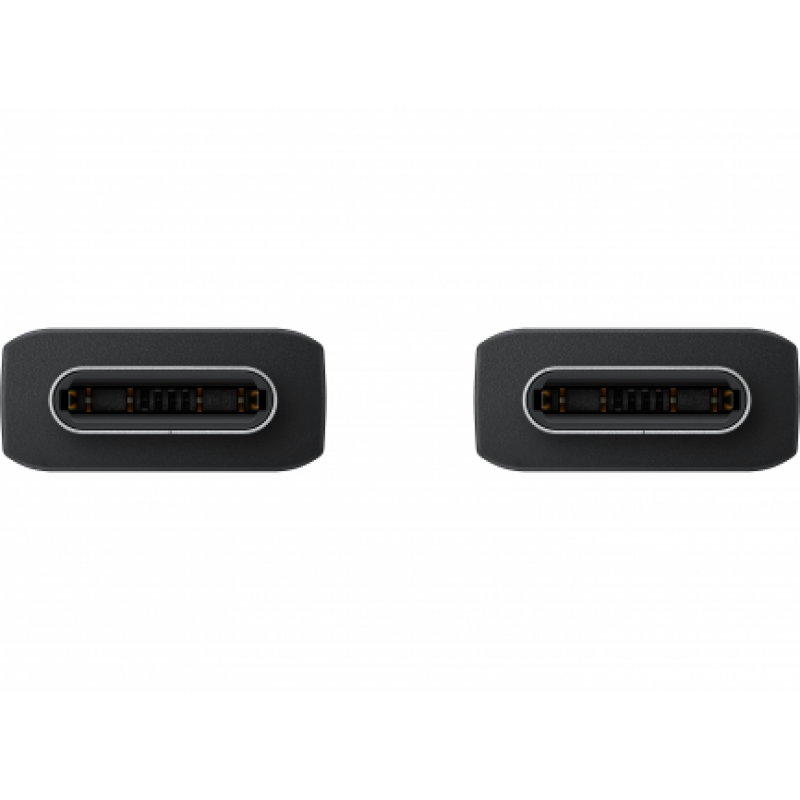 Кабел за Samsung USB-C / USB-C Cable, 25W, Planet Tech за зареждане и данни, 1 метър, Черен