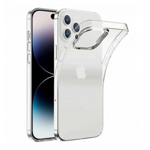 Силиконов кейс за iPhone 14, Прозрачен Силиконов кейс за iPhone 14, Прозрачен