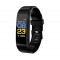 Смарт фитнес гривна ID115 Plus Fitness, 0,96" OLED, Пулс, Крачкомер, Водоустойчив IP65, Известия, Черна