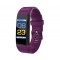 Смарт фитнес гривна ID115 Plus Fitness, 0,96" OLED, Пулс, Крачкомер, Водоустойчив IP65, Известия, Лилав
