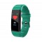 Смарт фитнес гривна ID115 Plus Fitness, 0,96" OLED, Пулс, Крачкомер, Водоустойчив IP65, Известия, Зелен