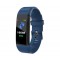 Смарт фитнес гривна ID115 Plus Fitness, 0,96" OLED, Пулс, Крачкомер, Водоустойчив IP65, Известия, Тъмно син