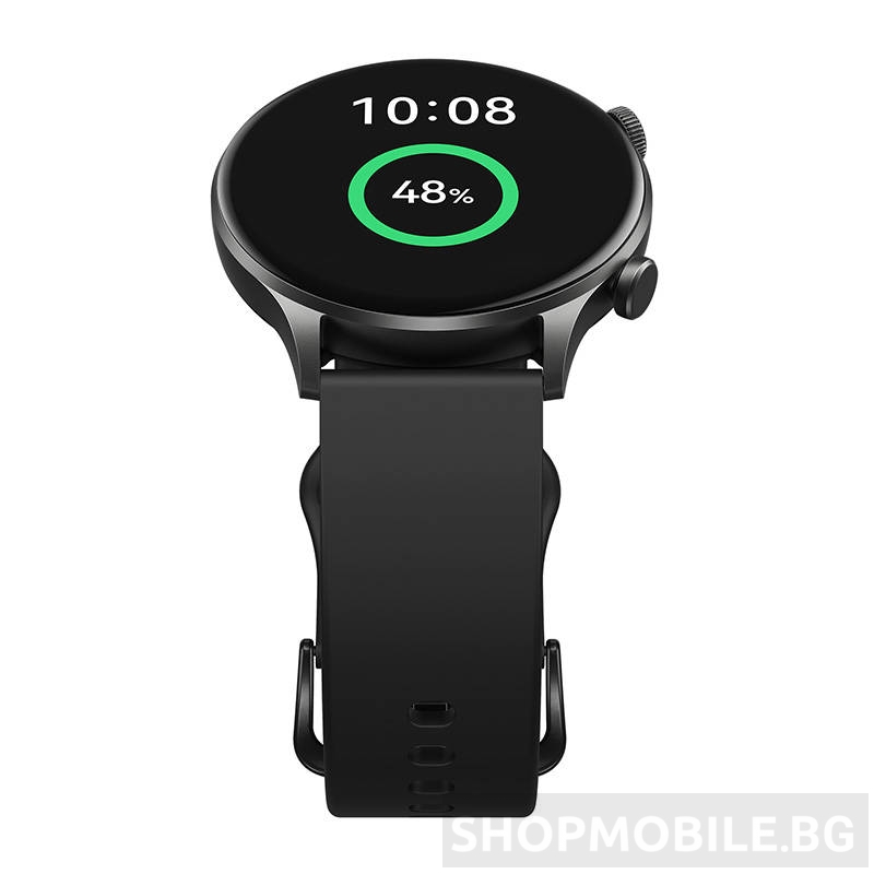 Xiaomi Haylou Smart Watch RT3, Водоустойчив, 1.43″ AMOLED touchscreen, 2.5D Curved Glass, Bluetooth разговори, Черен
