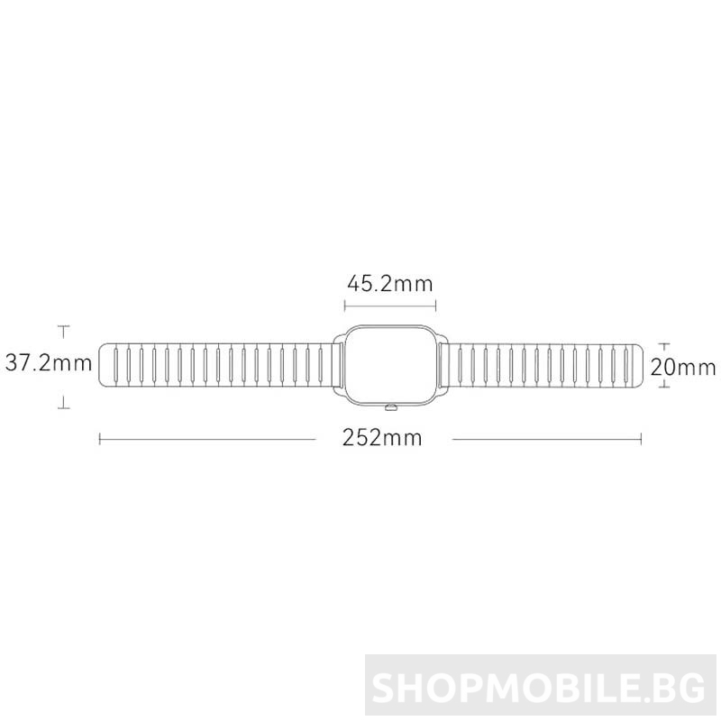 Xiaomi Watch Haylou RS4 Plus, Водоустойчив, 1.78″ AMOLED touchscreen, Златен