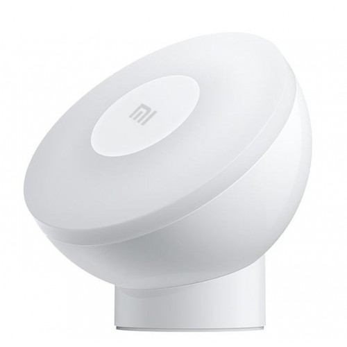 Xiaomi сензорна лампа Mi Motion Activated Night Light 2, Bluetooth, 3Lm/25Lm, Бяла
