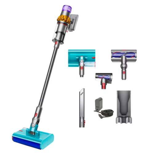 Безжична прахосмукачка Dyson V15S Detect Submarine (2026) EU 494724-01, 770ml капацитет на контейнера, Root Cyclone технология, Сива Безжична прахосмукачка Dyson V15S Detect Submarine (2026) EU 494724-01, 770ml капацитет на контейнера, Root Cyclone технология, Сива