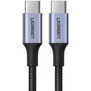 Кабел USB-C към USB-C UGREEN US316, 100W, 5A, 3 метра, Сив Кабел USB-C към USB-C UGREEN US316, 100W, 5A, 3 метра, Сив