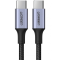 Кабел USB-C към USB-C UGREEN US316, 100W, 5A, 3 метра, Сив