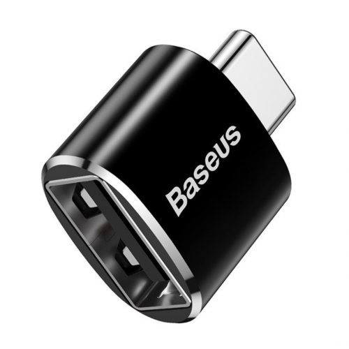 Адаптер Baseus USB to USB Type-C (CATOTG-01), 2.4A