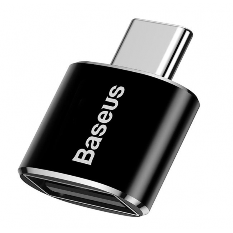 Адаптер Baseus USB to USB Type-C (CATOTG-01), 2.4A