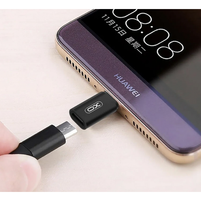 Адаптер XO NB131, Micro USB to Type-C