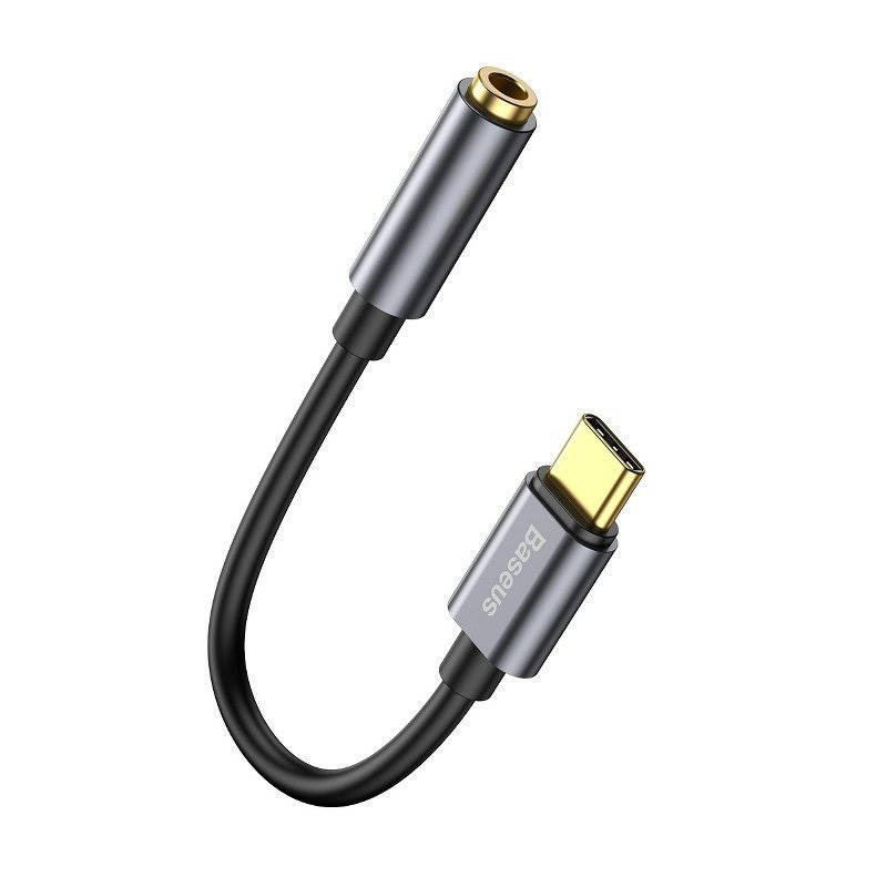 Аудио адаптер Baseus L54 USB Type-C към 3.5 мм, 0.09 м