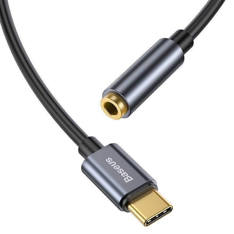Аудио адаптер Baseus L54 USB Type-C към 3.5 мм, 0.09 м