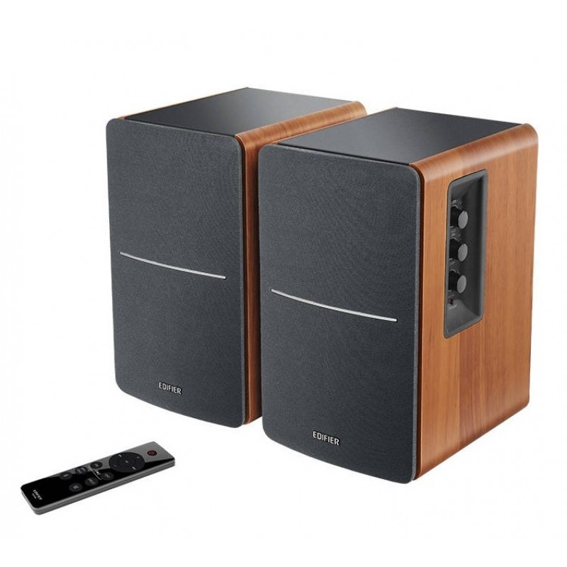 Аудио система Edifier R1280DBS, 2.0, 42W, Bluetooth, Дистанционно, Sub-out, Optical