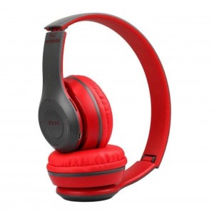 Безжични Bluetooth слушалки P47 Wireless, FM радио, MP3 player, Вграден микрофон, Micro SD вход, Черни