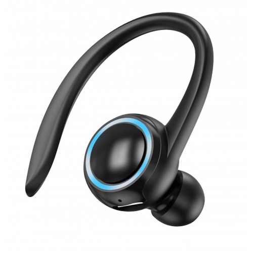Безжичнa слушалкa Planet Tech, Bluetooth 5.2, Функция за намаляване на шума, Черен