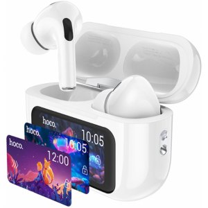 Безжични слушалки Hoco EW72, ANC+ENC технология, Bluetooth 5.4, 360mAh батерията, Водоустойчивост IPX6, Бял Безжични слушалки Hoco EW72, ANC+ENC технология, Bluetooth 5.4, 360mAh батерията, Водоустойчивост IPX6, Бял