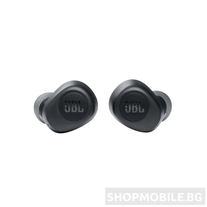 Безжични слушалки JBL Wave 100TWS, Bluetooth, True Wireless, Deep Bass, Черни