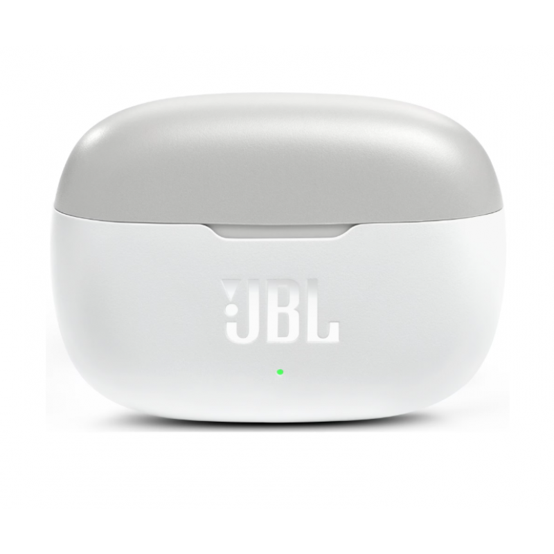 Безжични слушалки JBL Wave 200TWS, True Wireless, Bluetooth, Deep Bass, IPX2, Touch Control, Бял