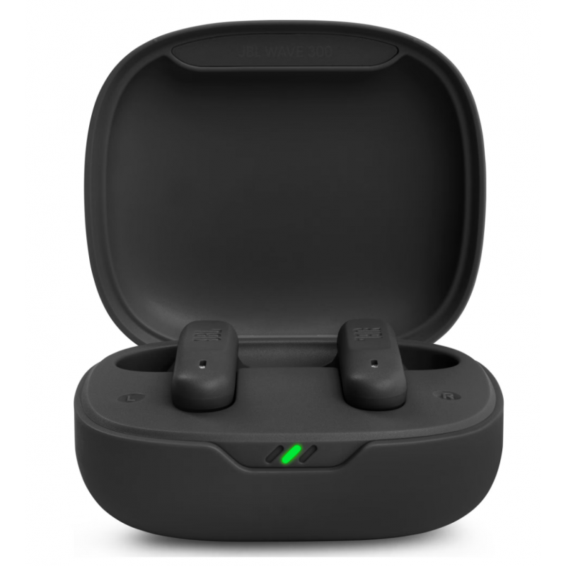 Безжични слушалки JBL Wave 300TWS, True Wireless, Bluetooth, Deep Bass, IPX2, Touch Control, Dual Connect, Черни