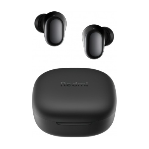 Безжични слушалки Xiaomi Redmi Buds 6 Play, ANC, Сензорен контрол, IPX4, До 7.5 часа музика, Черен
