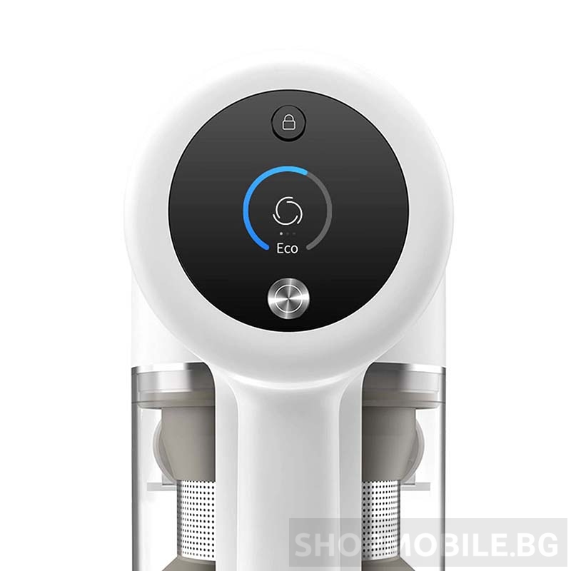Безжична вертикална прахосмукачка Xiaomi Dreame V10 Pro, LCD дисплей, 0.5 литра, 450W, Дo 60 минути, 1,60 kg