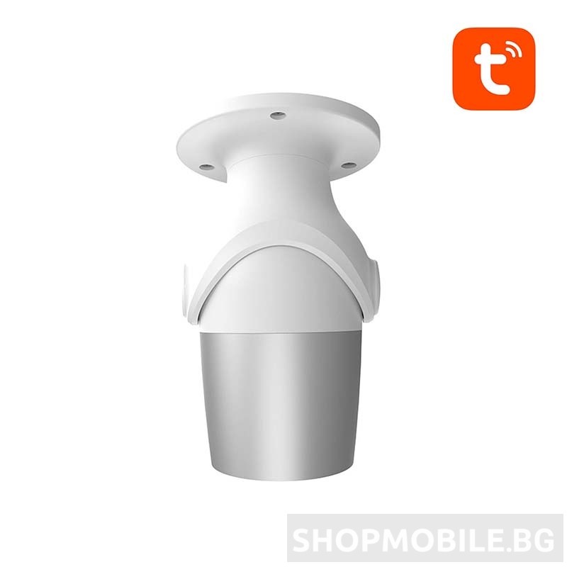 Водоустойчива камера за наблюдение Laxihub O1-TY, 2.4G Wi-Fi, 1080P FHD, 2-посочно аудио, Нощно виждане, Alexa и Google Assistant