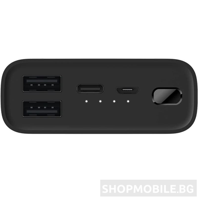 Външна батерия Mi Power bank 3 Ultra compact, 10000 mAh, Fast Charge 22.5W, DUAL USB-A + USB TYPE C