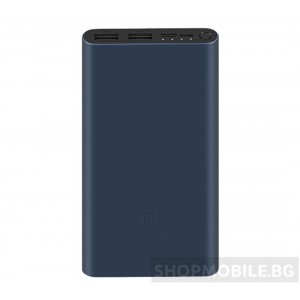 Външна батерия Xiaomi Mi Power Bank 3, 10000mAh, 18W двупосочно бързо зареждане Външна батерия Xiaomi Mi Power Bank 3, 10000mAh, 18W двупосочно бързо зареждане