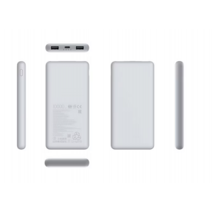 Външна батерия Xiaomi Power Bank Lite, 10000 mAh, 22.5W, Бяла Външна батерия Xiaomi Power Bank Lite, 10000 mAh, 22.5W, Бяла