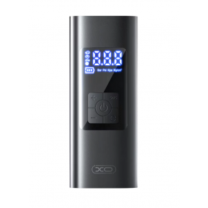 Електрическа помпа XO CZ012, 6000mAh, 60W, Вграден фенер, Универсална, Черна