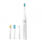 Електрическа четка за зъби Fairywill FW-507 Sonic Toothbrush, 3+1 накрайника, 40000 движения на четката/мин, 5 Програми, Бяла