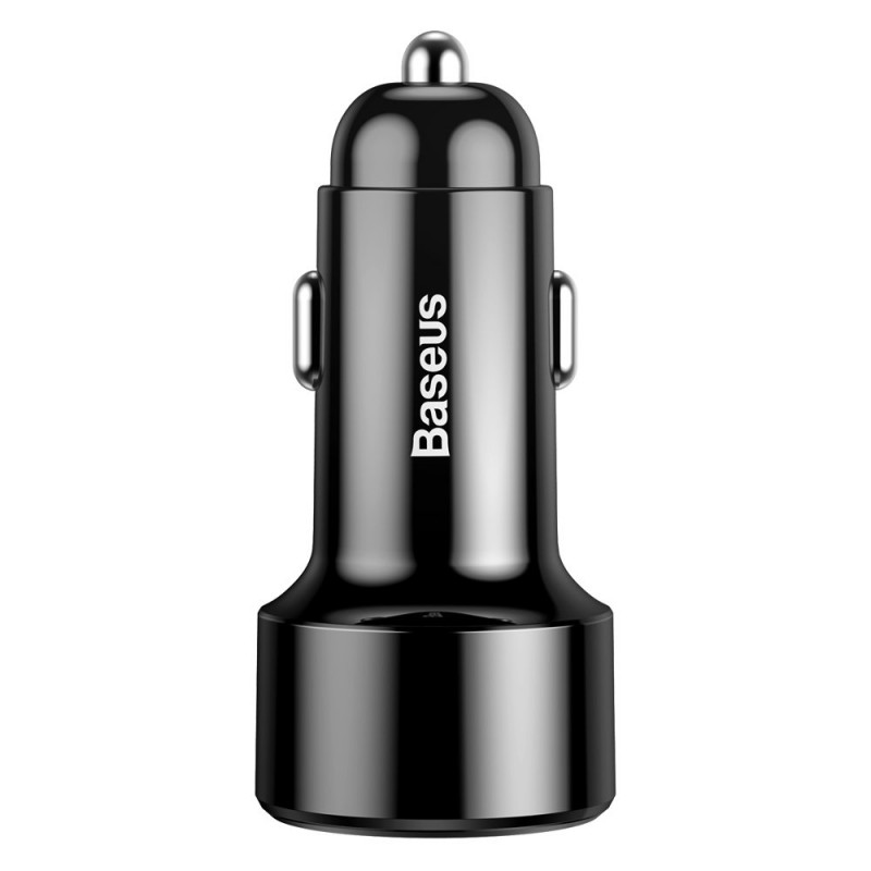 Зарядно кола Baseus Magic Car Charger USB + USB-C QC 4.0 PD 45W, Черно