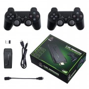 Игрова конзола Retro Game Stick Console M8, 10 000 видео игри, 9 емулатора, 2x безжичен контролер 2,4 GHz 4K Ultra Game