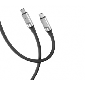 Кабел за зареждане и пренос на данни XO cable NB-Q252B, USB-C - USB-C 1.0m, 60W, Черен Кабел за зареждане и пренос на данни XO cable NB-Q252B, USB-C - USB-C 1.0m, 60W, Черен