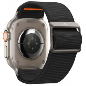 Каишка Fit Lite Ultra Strap Spigen за Apple Watch 49mm / 46mm / 45mm / 44mm / 42mm, Черна