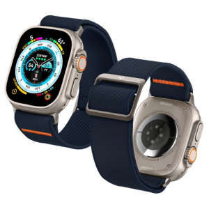 Каишка за Apple Watch Fit Lite Ultra Spigen за Apple Watch 49mm / 46mm / 45mm / 44mm / 42mm, Тъмносиня