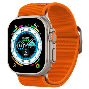 Каишка за Apple Watch Fit Lite Ultra Spigen за Apple Watch 49mm / 46mm / 45mm / 44mm / 42mm, Оранжева