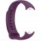 Каишка за Xiaomi Mi Band M8, M9, M10 фитнес гривна, Лилава