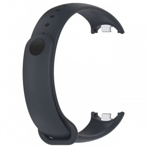 Каишка за Xiaomi Mi Band M8, M9, M10 фитнес гривна, Сива Каишка за Xiaomi Mi Band M8, M9, M10 фитнес гривна, Сива