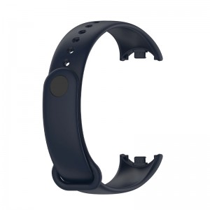 Каишка за Xiaomi Mi Band M8, M9, M10 фитнес гривна, Тъмно синя Каишка за Xiaomi Mi Band M8, M9, M10 фитнес гривна, Тъмно синя