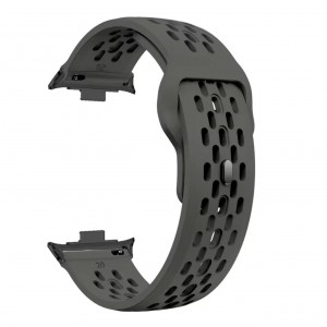 Силиконова каишка за Xiaomi Redmi Watch 4/5, Фитнес гривна Xiaomi Mi Band 8 Pro/9 Pro, Тъмно сив Силиконова каишка за Xiaomi Redmi Watch 4/5, Фитнес гривна Xiaomi Mi Band 8 Pro/9 Pro, Тъмно сив