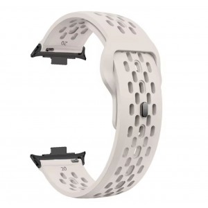 Силиконова каишка за Xiaomi Redmi Watch 4/5, Фитнес гривна Xiaomi Mi Band 8 Pro/9 Pro, Бял Силиконова каишка за Xiaomi Redmi Watch 4/5, Фитнес гривна Xiaomi Mi Band 8 Pro/9 Pro, Бял