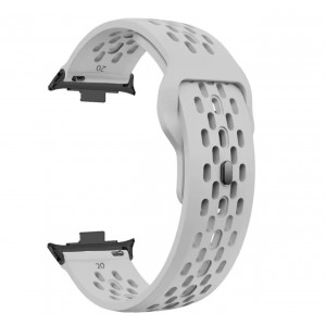 Силиконова каишка за Xiaomi Redmi Watch 4/5, Фитнес гривна Xiaomi Mi Band 8 Pro/9 Pro, Светло сив Силиконова каишка за Xiaomi Redmi Watch 4/5, Фитнес гривна Xiaomi Mi Band 8 Pro/9 Pro, Светло сив
