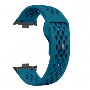 Силиконова каишка за Xiaomi Redmi Watch 4/5, Фитнес гривна Xiaomi Mi Band 8 Pro/9 Pro, Петролено синьо Силиконова каишка за Xiaomi Redmi Watch 4/5, Фитнес гривна Xiaomi Mi Band 8 Pro/9 Pro, Петролено синьо